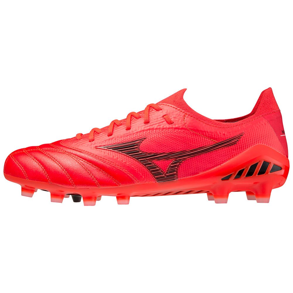 Womens Mizuno Morelia Neo III Beta Japan Soccer Cleats Red/Black Philippines (GXVDQJ697)